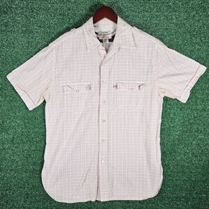 Ralph Lauren Polo Jeans Co. Plaid Short Sleeve Button Down / Mens Size Medium